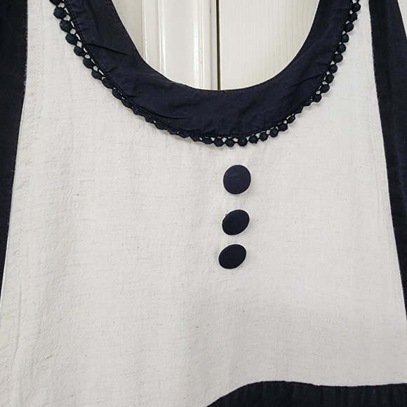 UNAVAILABLE **SET** Retro Cutie Fleur-de-lis Kitchen Apron & Matching Towel - Picture 3 of 15